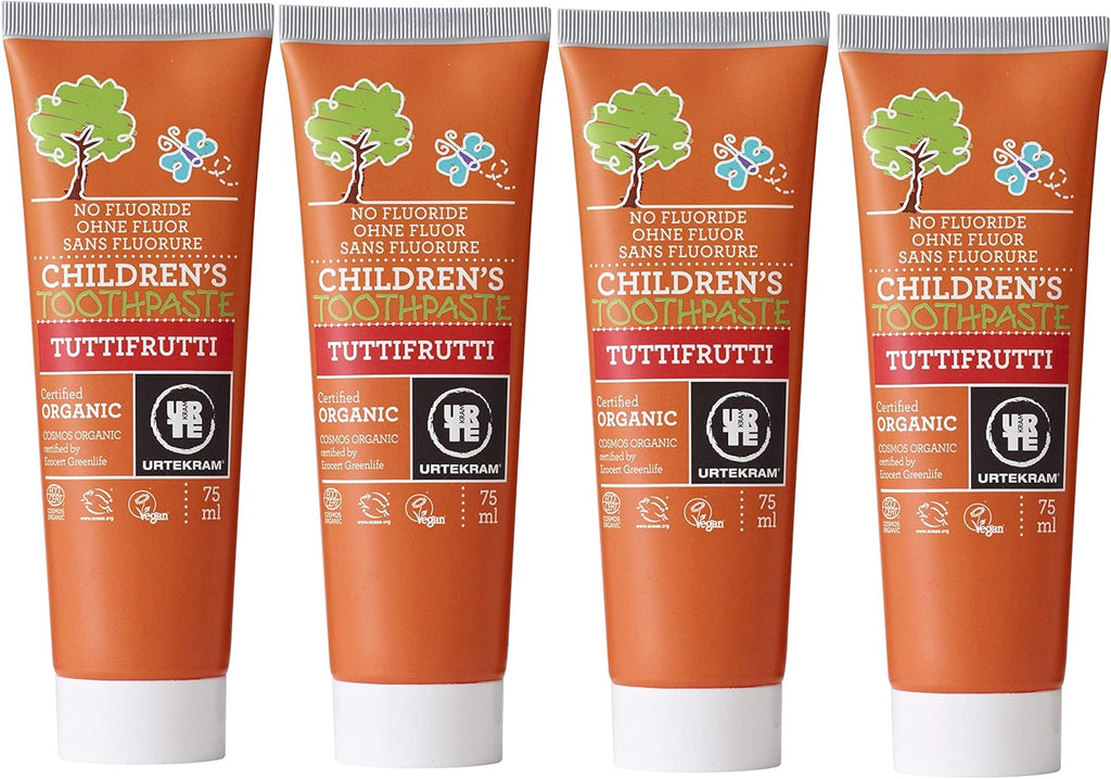 (4 PACK) - Urtekram - Children's Trutti Frutti Org | 75ml | 4 PACK BUNDLE