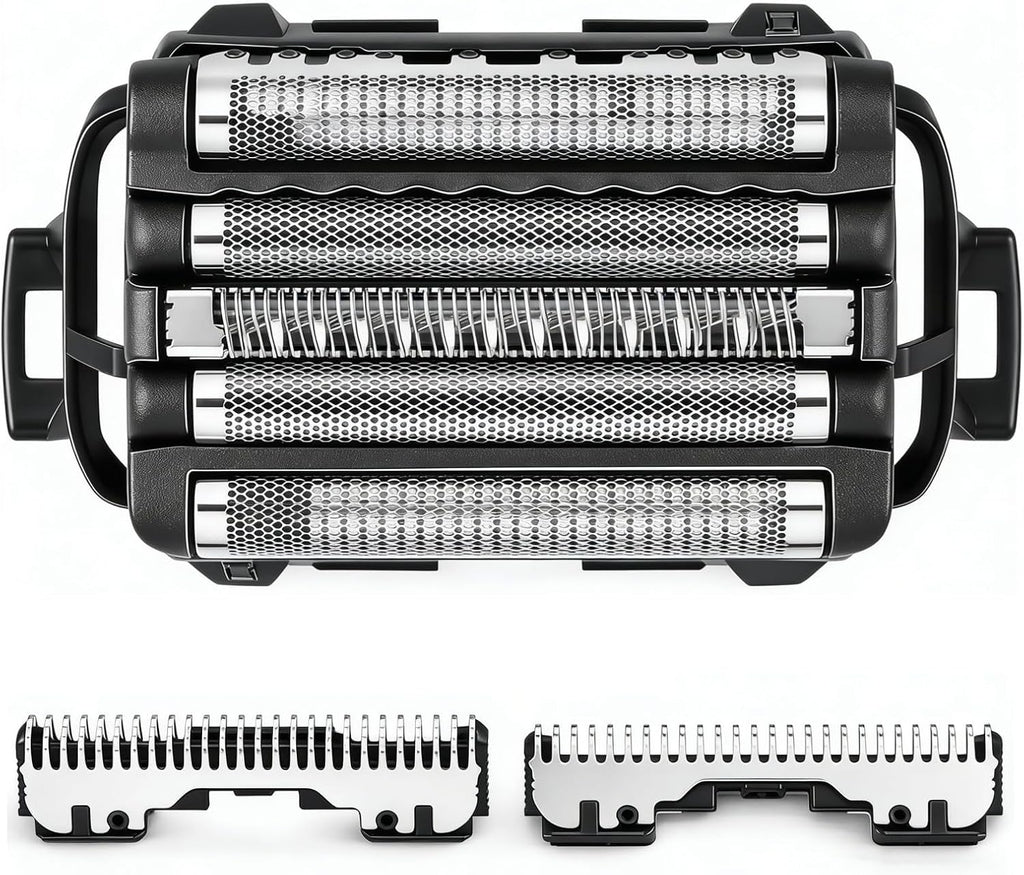 1Set Compatible with Panasonic arc 5 Replacement Blades,WES9032P Outer Foil and Inner Blade Set,Fit for ES-LV97-K,ES-LV67-K,ES-LV95-S,and ES-LV65-S.