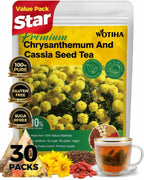 WOTIHA Chrysanthemum cassia seed tea 150g.30 Herbal Tea bags burdock root tea | Honeysuckle | Goji berry | Osmanthus flower | Combination Herbal Tea