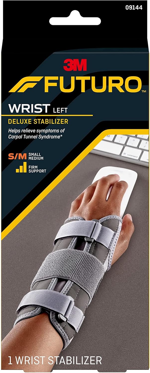 FUTURO Deluxe Wrist Stabilizer Left Hand, S/M