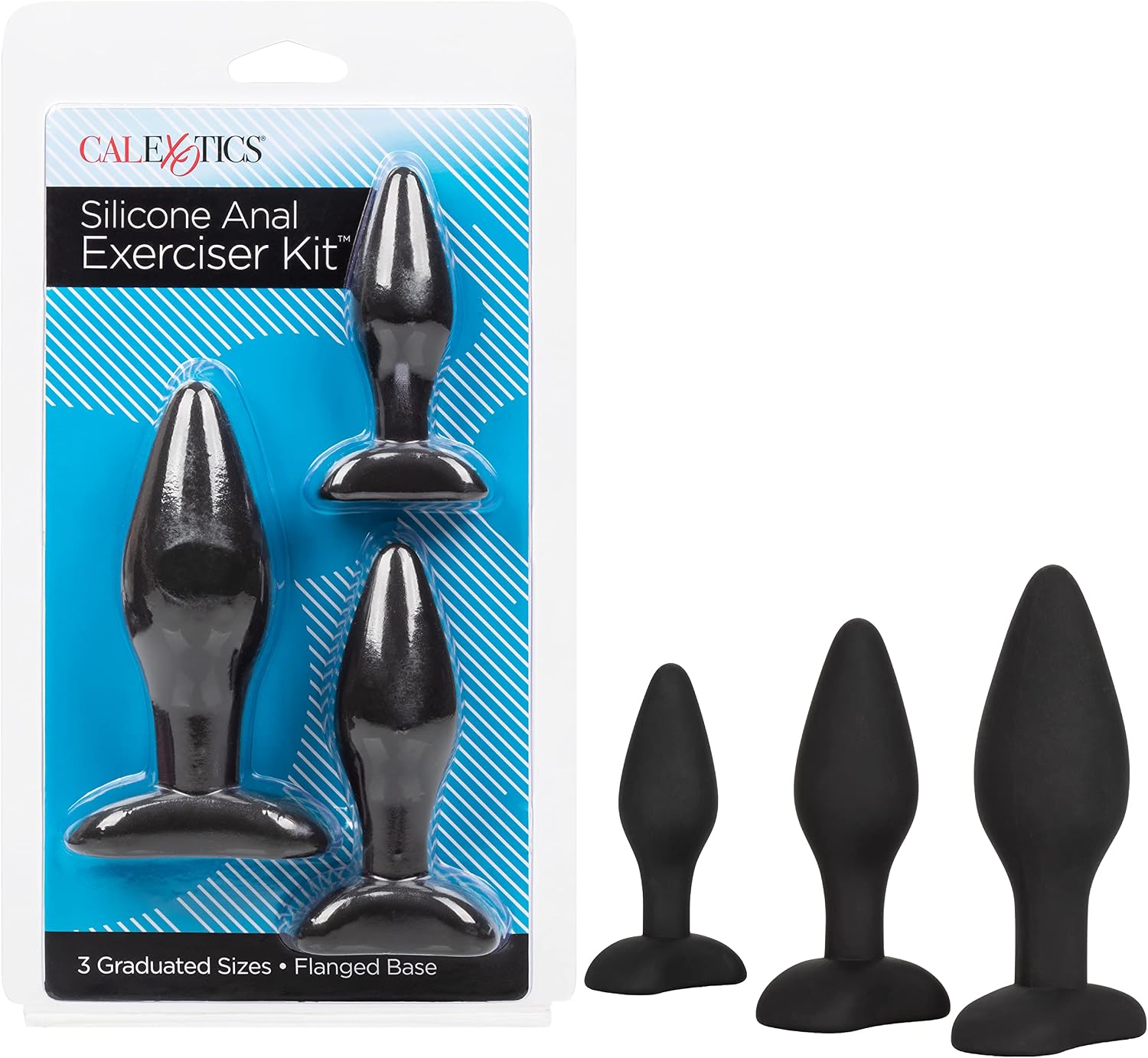 CalExotics Silicone Anal Exerciser Kit
