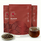 SUGIMOTO TEA Japanese Hojicha Roasted Green Tea Loose Leaf 2.0 oz (57 g) Pack of 3