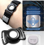 4-18" Inch Armband 360° Adjustable for Dexcom G7 : Transmitter Protection Sensor Cover Arm & Leg Band -No More Adhesive Patches (4-18" Active Band Black Matte)