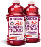 Kedem Light Concord Grape Juice, 64oz (2 Pack) 2/3 Less Calories Than Regular Kedem Grape Juice