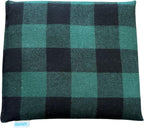 Microwaveable Heating Pad (Dark Green Plaid)