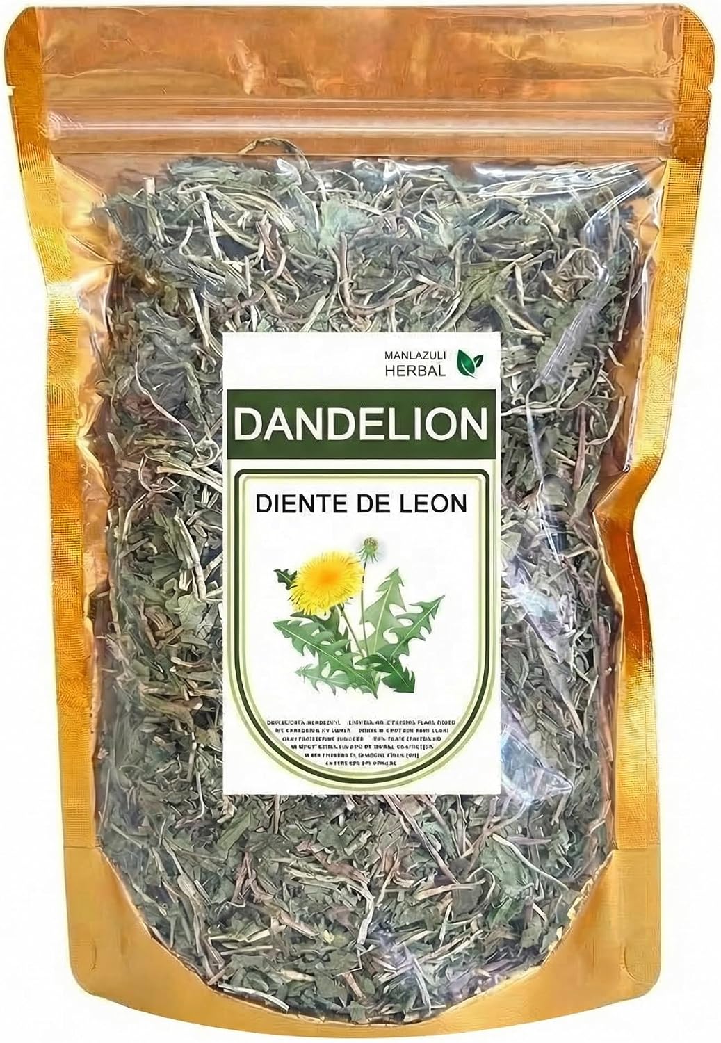 Organic Dandelion Loose Leaf Root Tea - Diente de Leon Hierba for Liver Detox & Kidney Support - 3 oz (85g) Traditional Herbal Infusion - 100% Natural Herbal Tea, Vegan, Non-GMO, Caffeine-Free