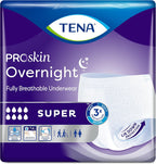 TENA ProSkin Overnight™ Super Protective Incontinence Underwear, Heavy Absorbency, Unisex, Medium, (56 Total - 4 Packs)