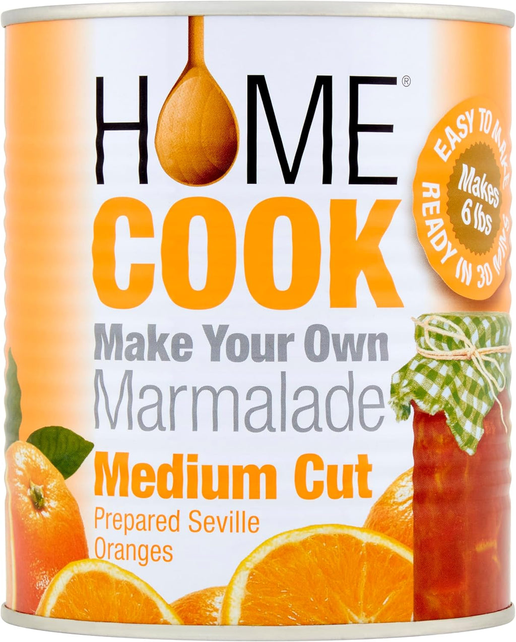Homecook Medium Cut Marmalade 850 g