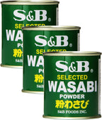 S&B Wasabi Powder, 1.06-Ounce (Pack of 3)