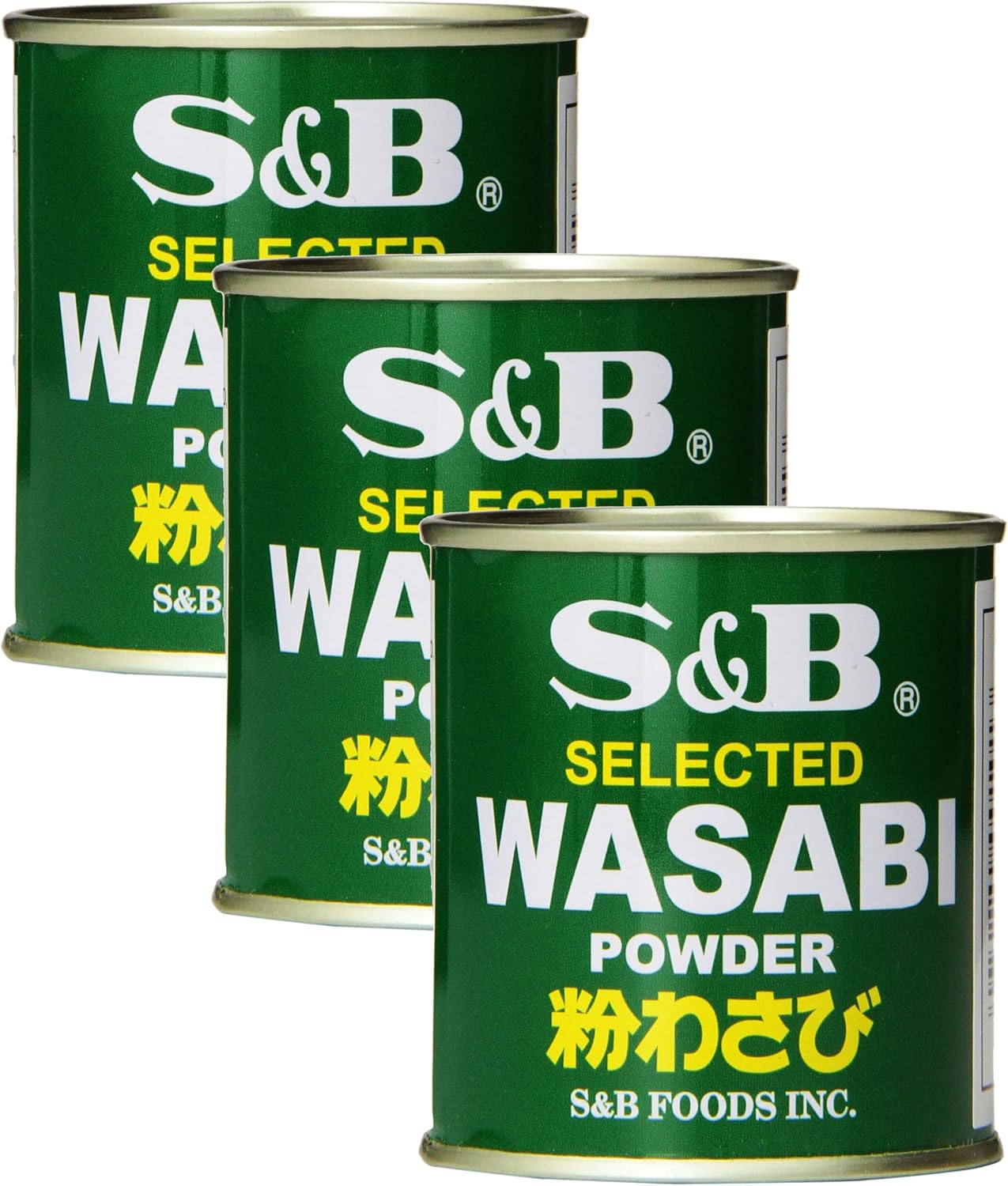 S&B Wasabi Powder, 1.06-Ounce (Pack of 3)