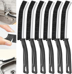6PCS Crevice Cleaning Brush, Hard Bristle Crevice Cleaning Brush, Multi-Purpose Gap Cleaning Brush, The Crevice Brush is Great for Cleaning Small Gaps in Kitchens, Bathrooms，Tiles and Windows.