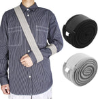 2-Pack Arm Sling,Adjustable Arm Support Strap,Shoulder Immobilizer for Women Men,Black & Gray Forearm Strap for Elbow Wrist Injury, Torn Rotator Cuff, Clavicle Injury Broken