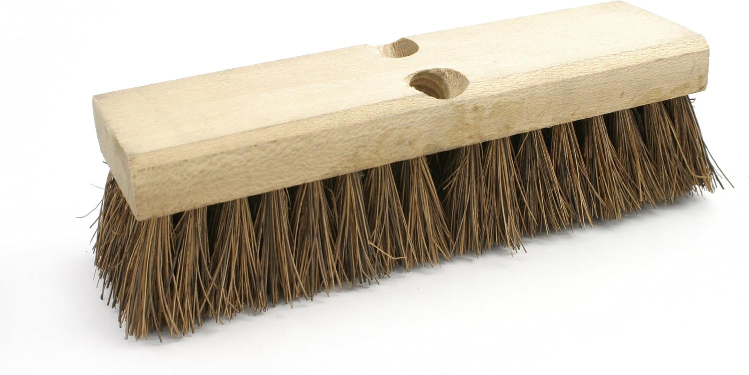 Brush Research Garage and Patio Sweeping, Palmyra, 18" Block Size, 4" Trim Length (Pack of 1)
