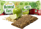Appleways Apple Oatmeal Bars, 1.2 oz, 216 Count - Individually Wrapped, Whole Grain Soft Baked Oat Snack Bars, Healthy and Nut-Free Breakfast Bar Snacks for On the Go, Made in USA (16.2 lbs Total)