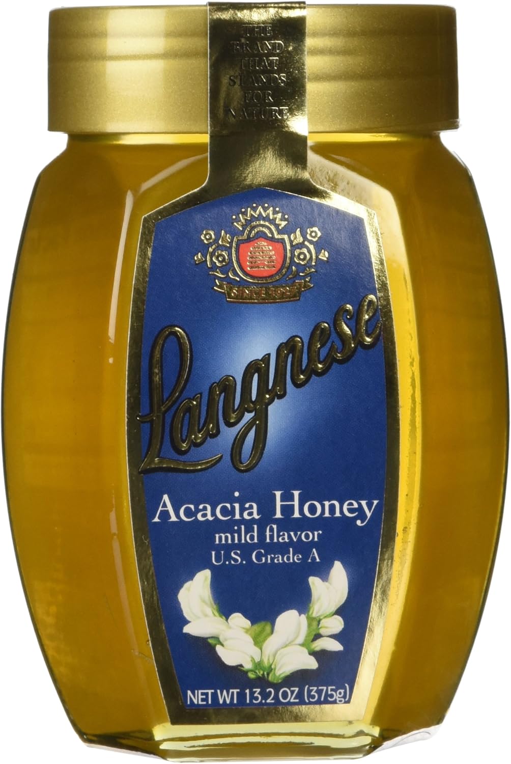 Langnese Acacia Honey Jar, 13.2 Ounce