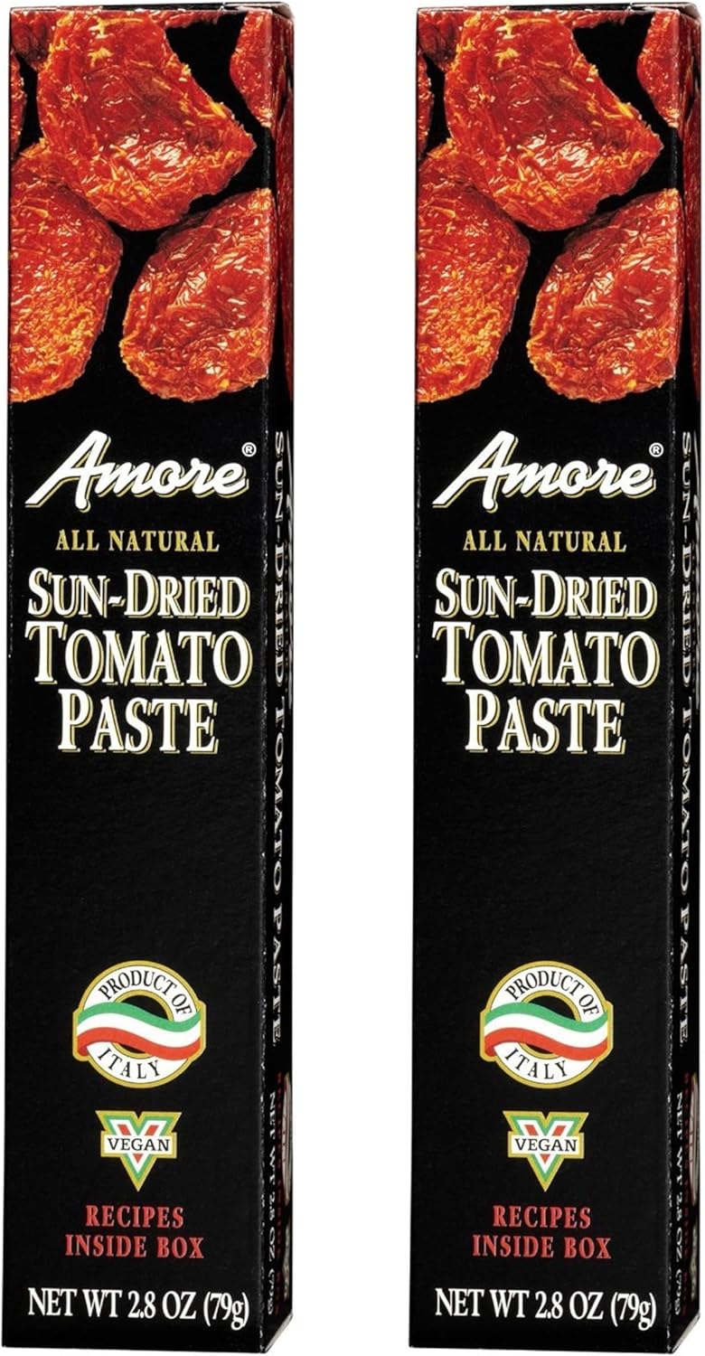 Amore Paste Sun-Dried Tomato Paste, 2.8 Ounce Units (Pack of 2)
