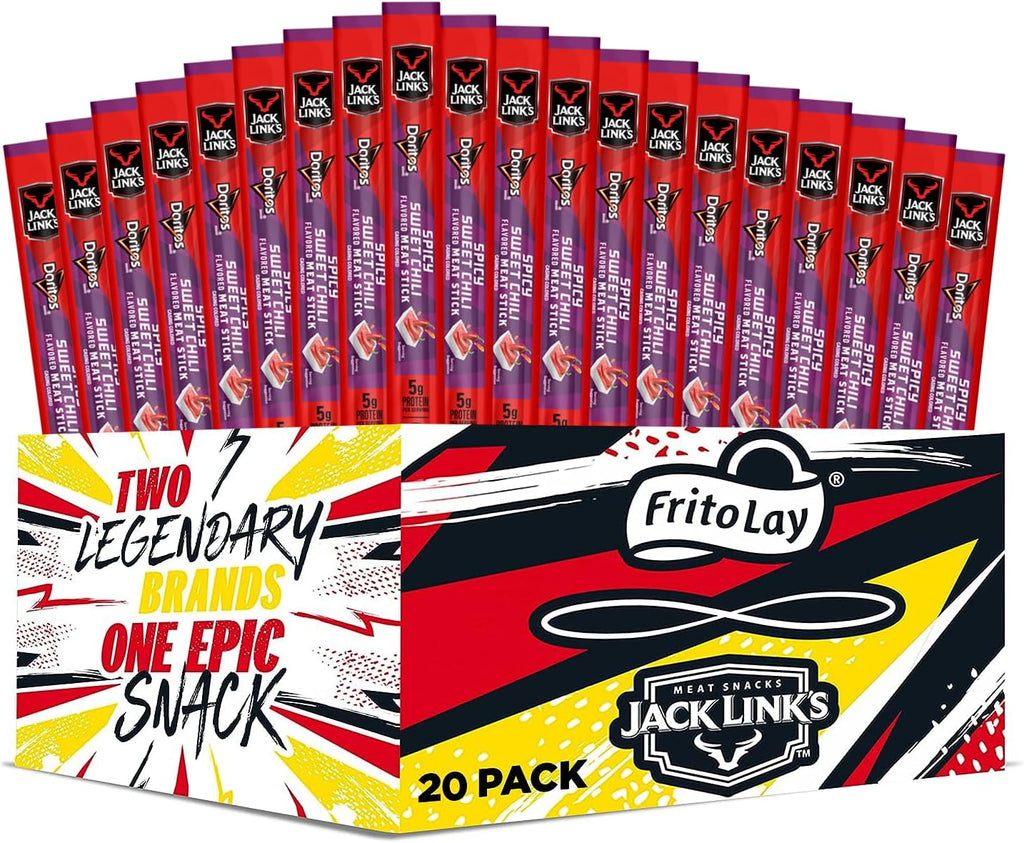 Frito Lay Jack Link's Meat Stick Doritos Spicy Sweet Chili (Pack of 20)