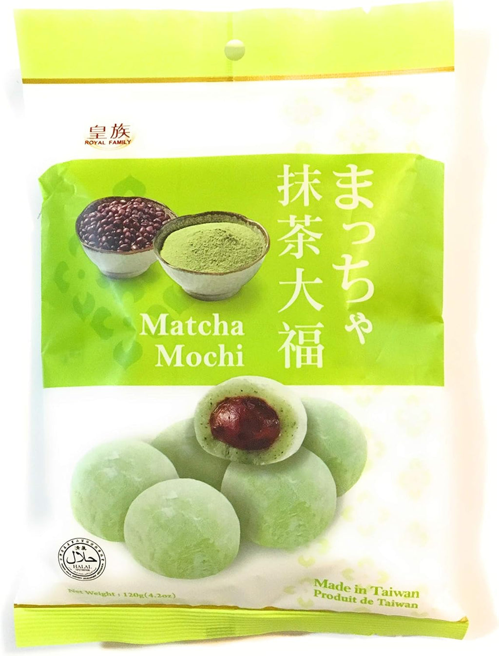 Royal Family Matcha Mochi 4.2 Oz(2 Pack)