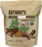 Anthony's Organic Carob Powder, 1 lb, Gluten Free, Non GMO, Cocoa Powder Alternative, Unsweetened