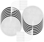 TENS Unit Pads 3" Round Electrodes - Compatible with Most TENS Machines, Replacement Pads Electrode Patches for Electrotherapy, 20 Count