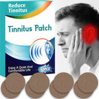 Tinnitus Relief for Ringing Ears, Tinnitus Relief Patches, Effective Tinnitus Treatment can Reduce Tinnitus, Relieve Hearing Loss, and Improve Ear discomfort, 50PCS, D