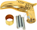 Eagle Walking Stick - Decorative Cane for Men and Women - Wooden Cane with Brass Handle - Symbol of Power and Strength
