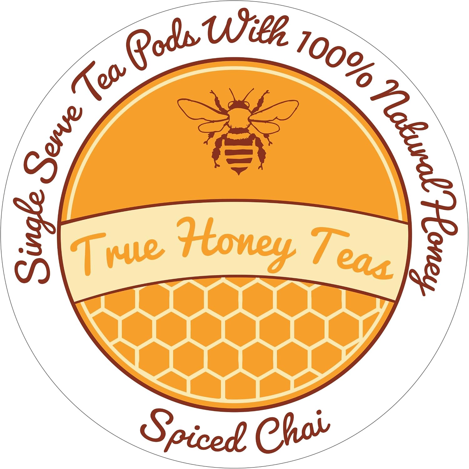 Honey Infused Spiced Chai Single Serve Tea (12)