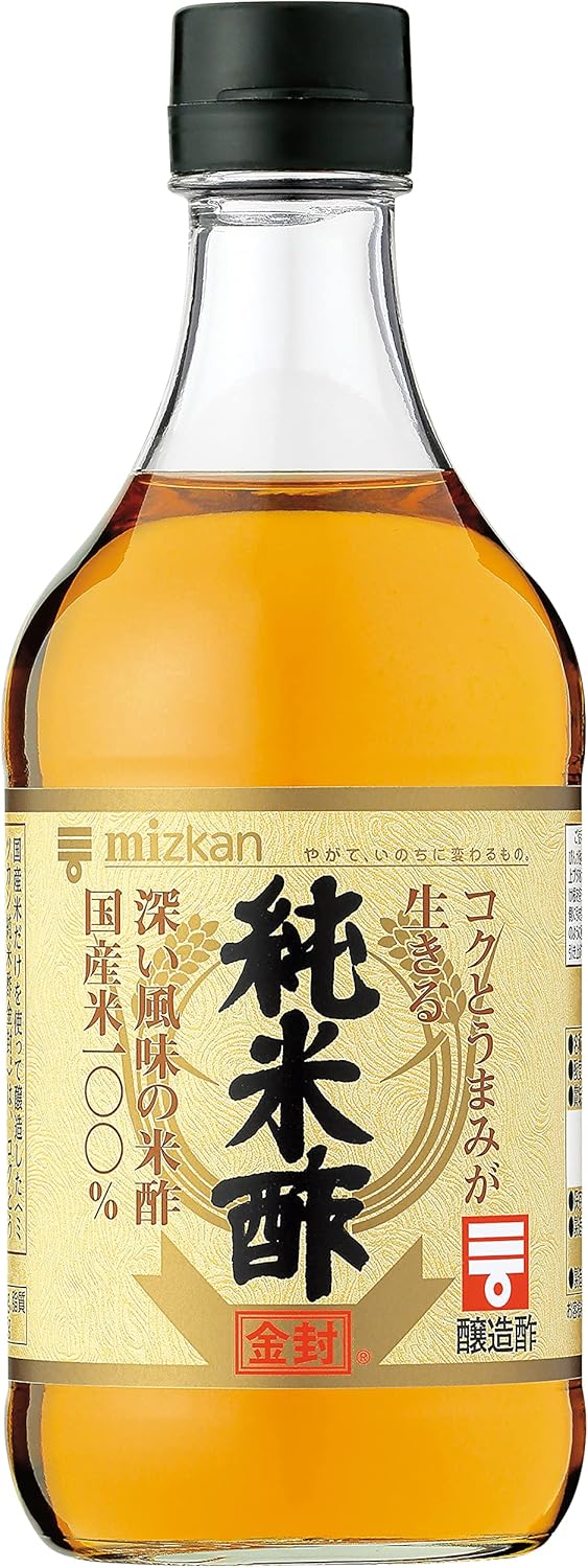 mizkan Pure Rice Vinegar Gold Label Domestic Rice 100% Use 500ml