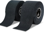 Meister Elite Athletic Tape - Breathable High-Adhesive Trainer's Tape - 2 Roll Pack - Black