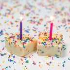 Valley Fudge, Birthday Cake, Fresh Artisan Fudge, Real Butter, Gourmet Candy, Half Pound Package