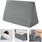 BALAPET Small Wedge Pillow for Side Sleeping, Premium Foam Bed Pillow for Side Sleeping,Triangle Wedge Pillow for Leg Elevation,Yoga,Reduce Back Pain
