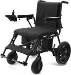 KERDOM Electric Wheelchairs for Adults, Foldable Motorized Wheelchair for Seniors, 350 Lbs Capacity, 15 Miles Longer Travel Range, All Terrain Portable Compact Power Wheelchair