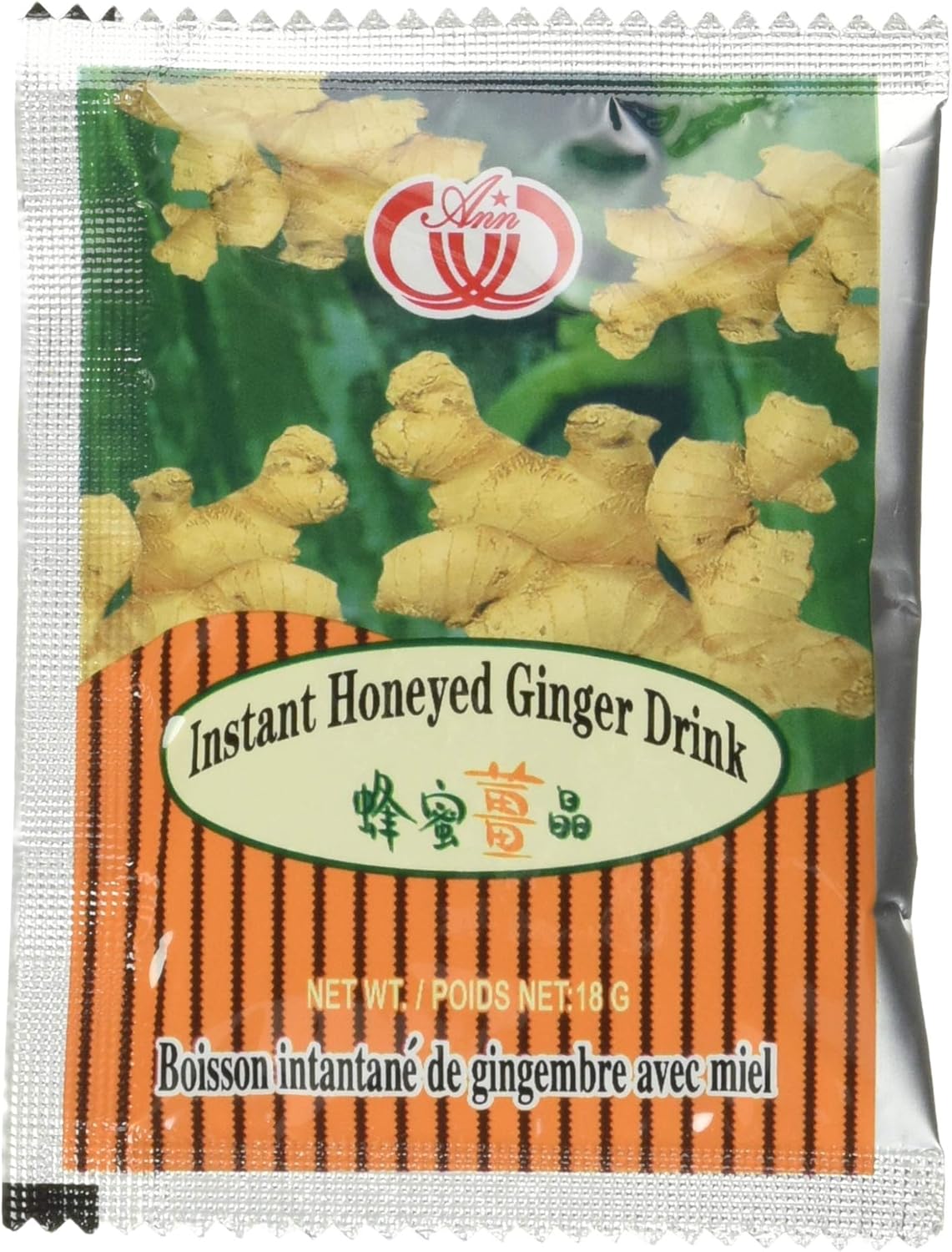 3-Pack of Instant Honeyed Ginger Drink 360g, Each Box, 20 Tea Bags,