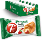 7Days Soft Croissant, Strawberry & Vanilla Croissant, Breakfast Pastry, Individually Wrapped On The Go Snack, Non-GMO, 2.65 Ounce (Pack of 6)