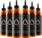 Heartbeat Hot Sauce Co. | Lion's Mane Piri Piri, 6 oz. 6 pack
