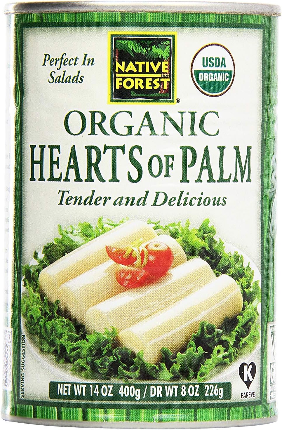 Native Forest, Organic Hearts of Palm, 14 oz