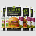 Creative Pea Beeffree Burger Mix | 4-Pack Makes ~1 kg (Up to 8 Burgers) | Shelf-Stable Vegan Protein | Just Add Water & Oil | Easy Burger Patties | Gluten-Free
