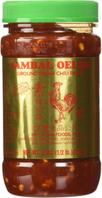 Huey Fong Sambal Oelek Chili Paste 8 Oz