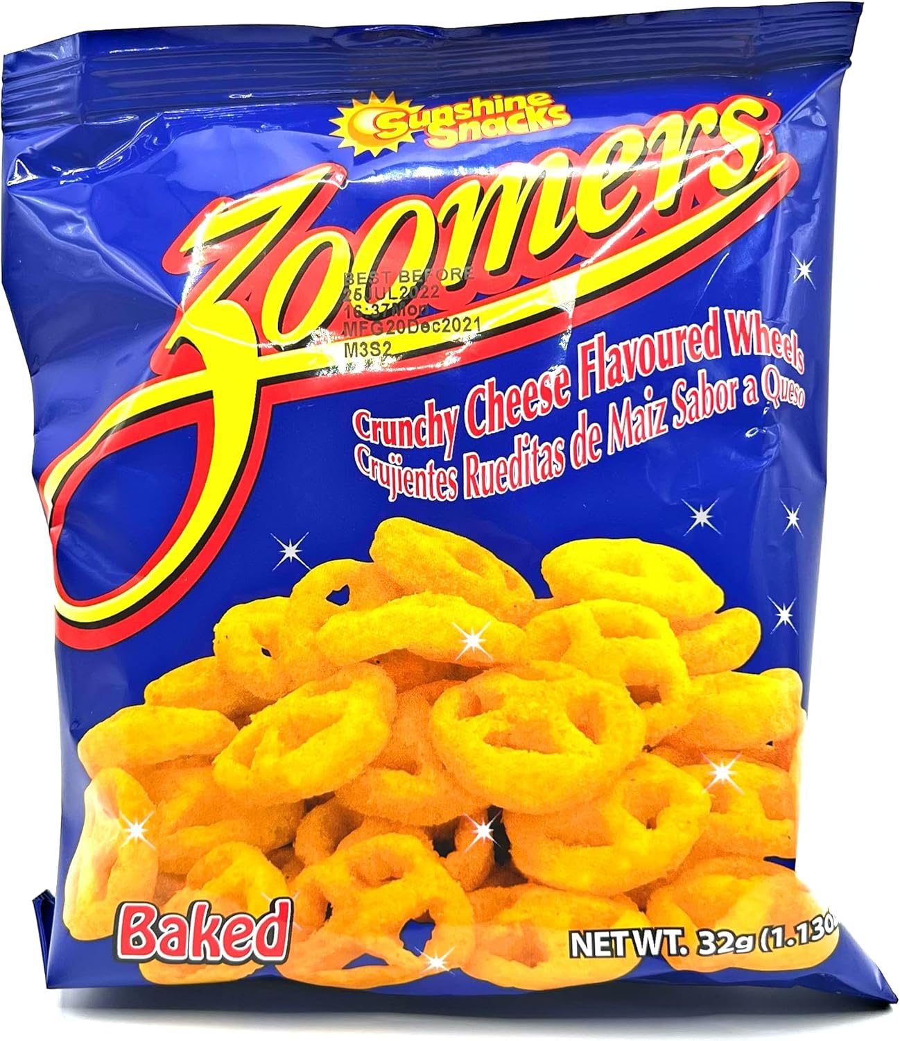 Sunshine Snacks (pack of 12) (Zoomers, 30g)