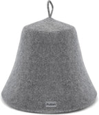 PuTian 100% Merino Wool Sauna Hat for Men & Women One Size Soft Sauna Cap Russian Banya Hat for Steam Room, Sauna, Banya