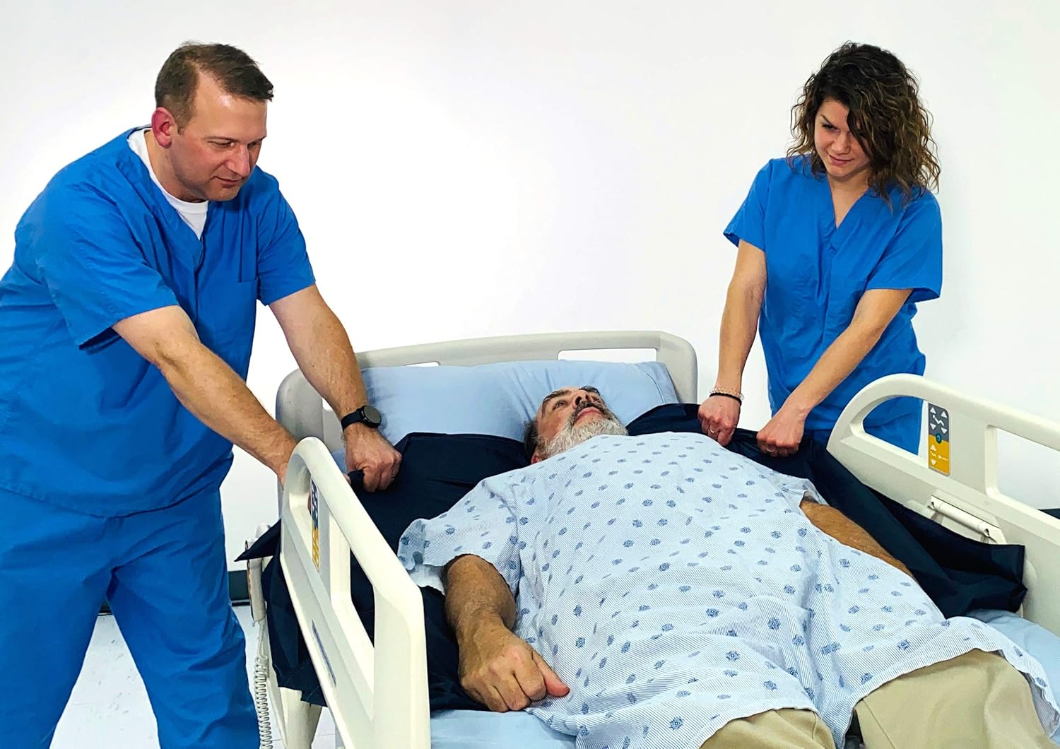 Two Slide Sheets - (2) 59" x 78" Slide Sheet for Patients who are NOT able to Assist