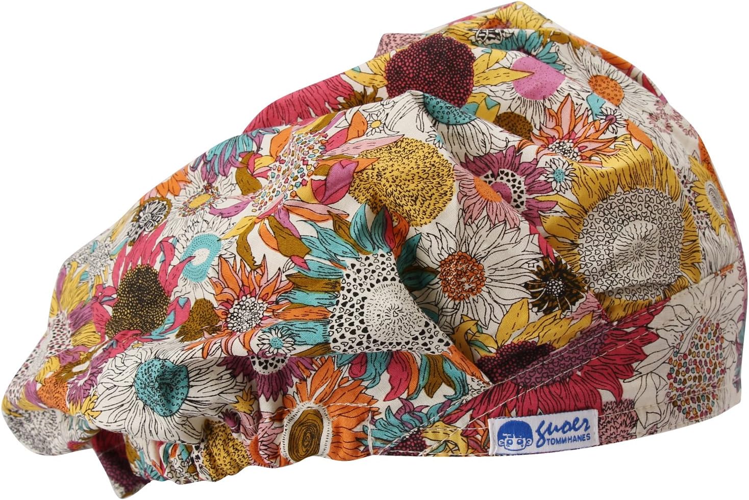 GUOER Hat Bouffant Cap One Size Multi Color