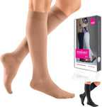 mediven Plus for Men & Women, 20-30mmHg Compression Socks, Closed Toe Knee High Socks