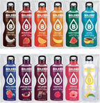 Bolero- Sugar Free Drink Mix Packets Assorted Fruit Flavors | Powdered Flavored Water Packets | 12 Large Sachet On The Go Packets