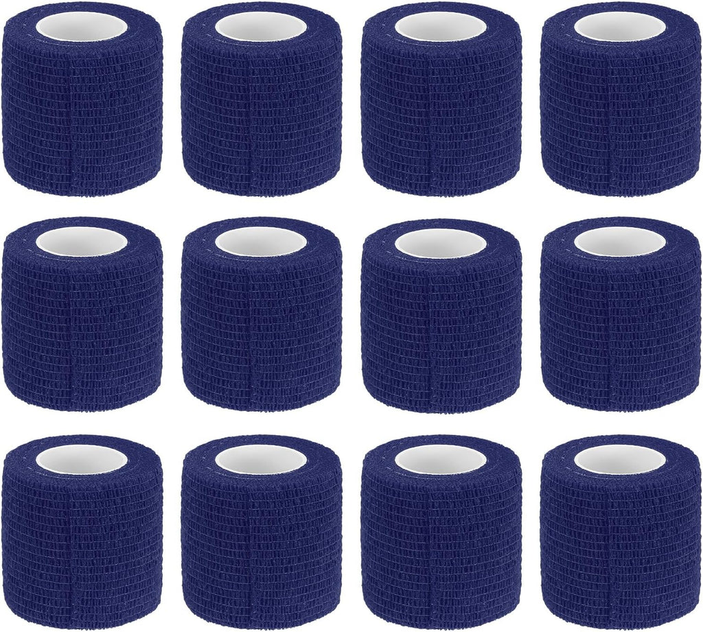 uxcell Adhesive Elastic Tape Elastic Bandage, Sports Elastic Wrap Flexible Stretch Athletic Wrist Tape