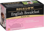 Bigelow Tea English Breakfast Black Tea, Caffeinated Tea, 20 Count Box (Pack of 6), 120 Total Tea Bags