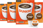 Dunkin' Original Blend Coffee, Medium Roast, K-Cup Pods, 22 Count Boxes (Pack of 4)