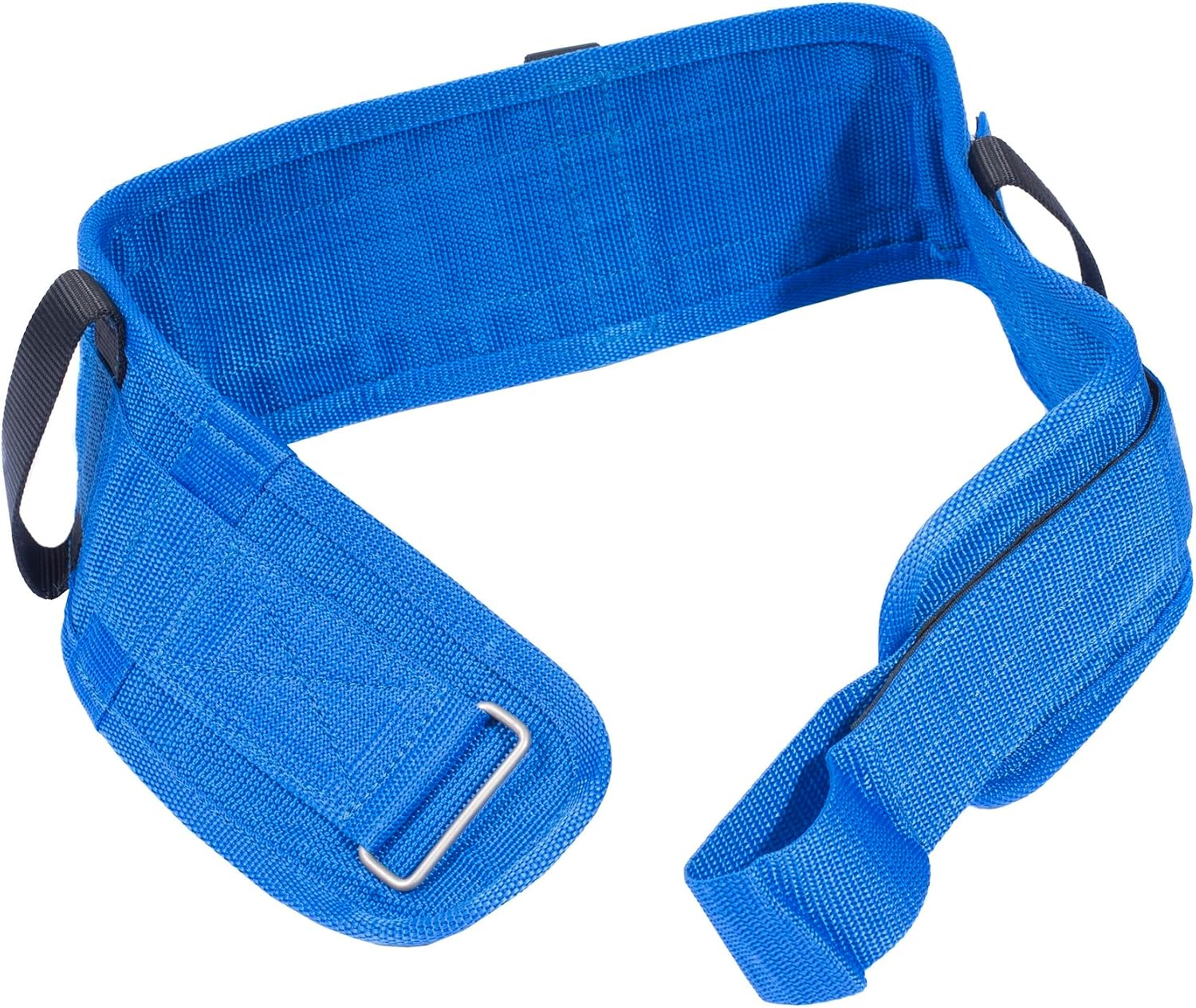 Essential Medical Supply Deluxe Padded Transfer and Gait Belt with Hand Holds - 4in Wide Belt for Elderly and Senior Assistance with Gait, Transfers, and Patient Lifts - Fits Waists from 28in to 48in