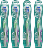 Tom's of Maine Whole Care Toothbrush, Soft, 4-Pack
