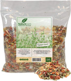 1 POUND-Vegetable Soup Blend Dried Dehydrated Vegetable Flakes-To Make Ramen Noodle Soup-Dehydrated Onion, Carrot, Potato, Sweet Potatoes, Red And Green Bell Peppers And Parsley Flakes